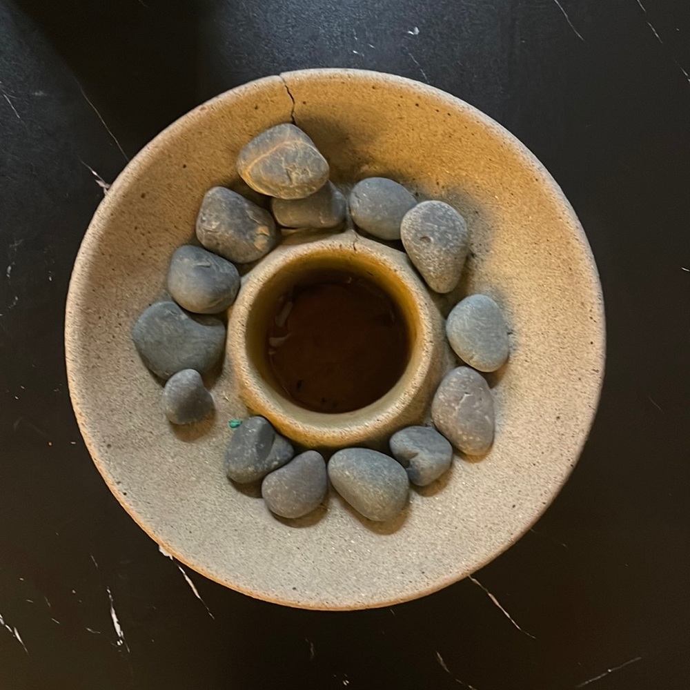 Table Top Stone Fire Pit